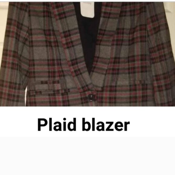 Plaid blazer - Picture 3 of 4